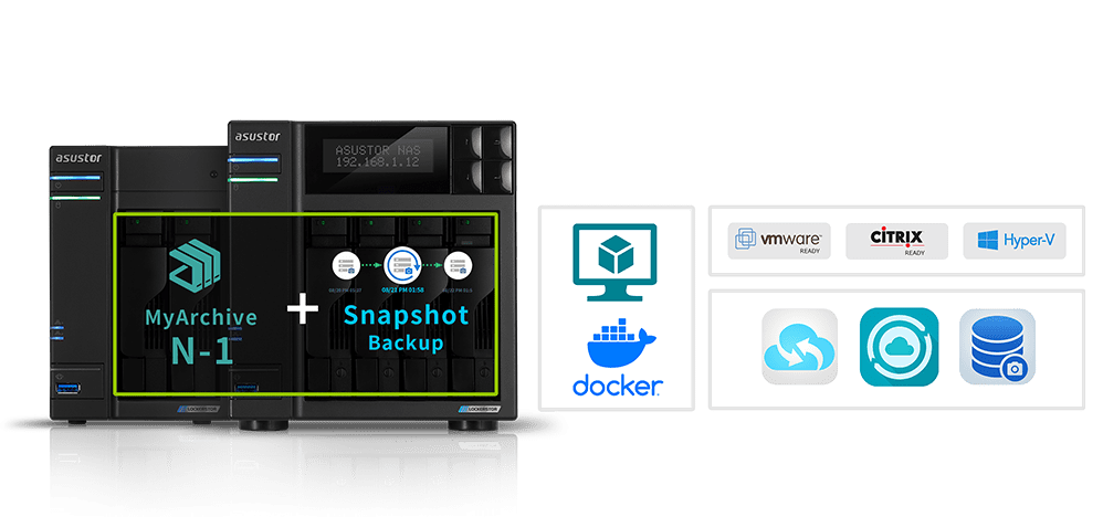 asustor LOCKERSTOR 2 Network Attached Storage - NAS 2-bay