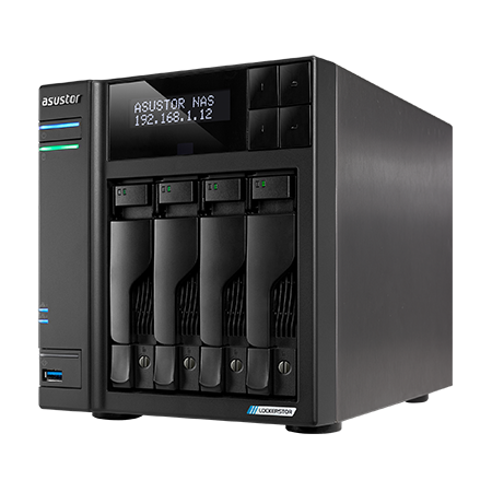 asustor LOCKERSTOR 4 Network Attached Storage - NAS 4-bay
