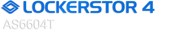 asustor LOCKERSTOR 4 Network Attached Storage - NAS 4-bay