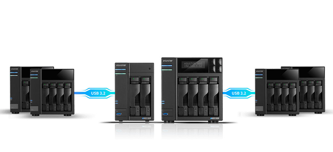 asustor LOCKERSTOR 4 Network Attached Storage - NAS 4-bay