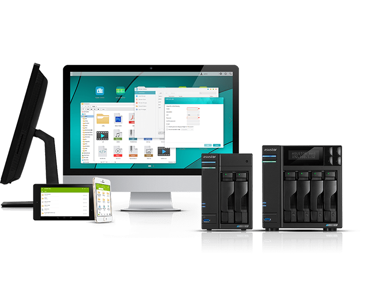 asustor LOCKERSTOR 4 Network Attached Storage - NAS 4-bay