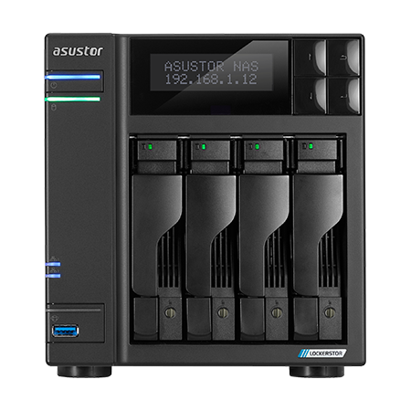 asustor LOCKERSTOR 4 Network Attached Storage - NAS 4-bay