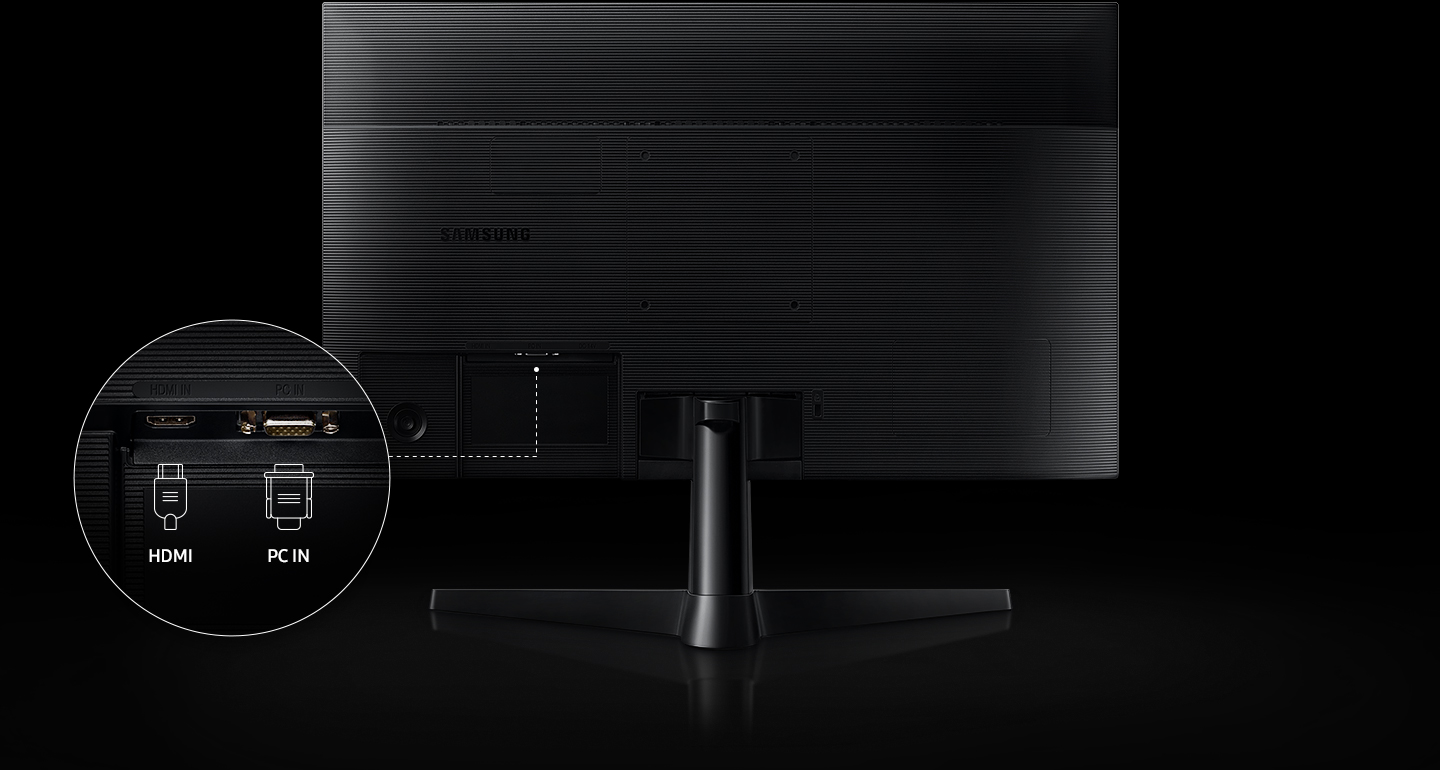 SAMSUNG T35F 27\" FHD IPS 75hz VGA & HDMI FreeSync Flat Monitor