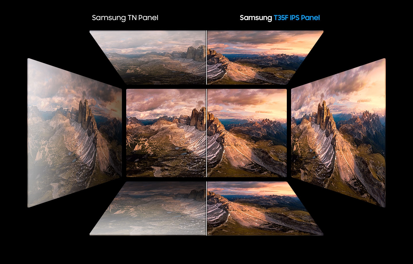 SAMSUNG T35F 27\" FHD IPS 75hz VGA & HDMI FreeSync Flat Monitor