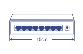 Trendnet Gigabit 8 Port Switch Green