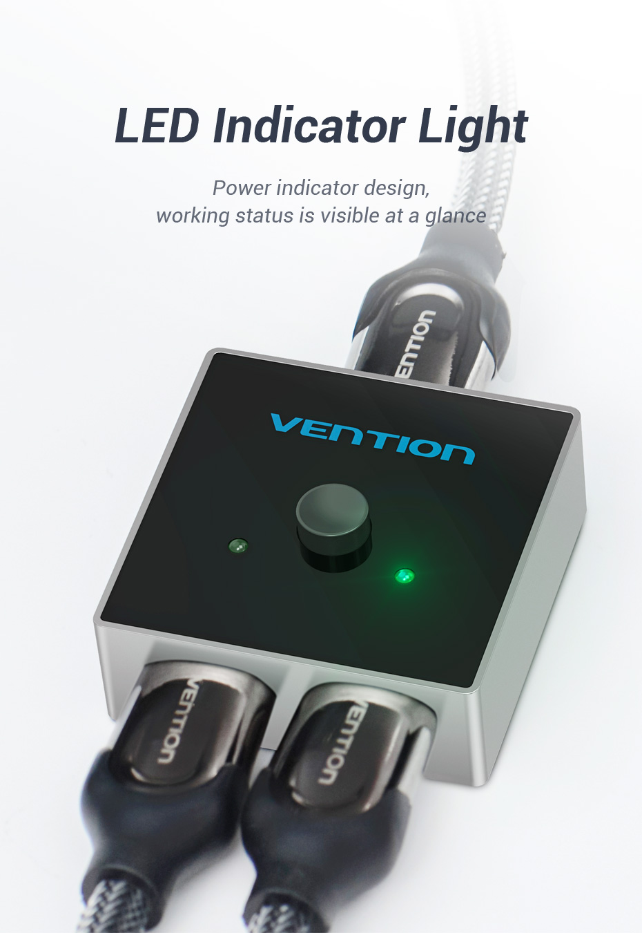 Vention 2 Port HDMI Bi-Direction Switcher