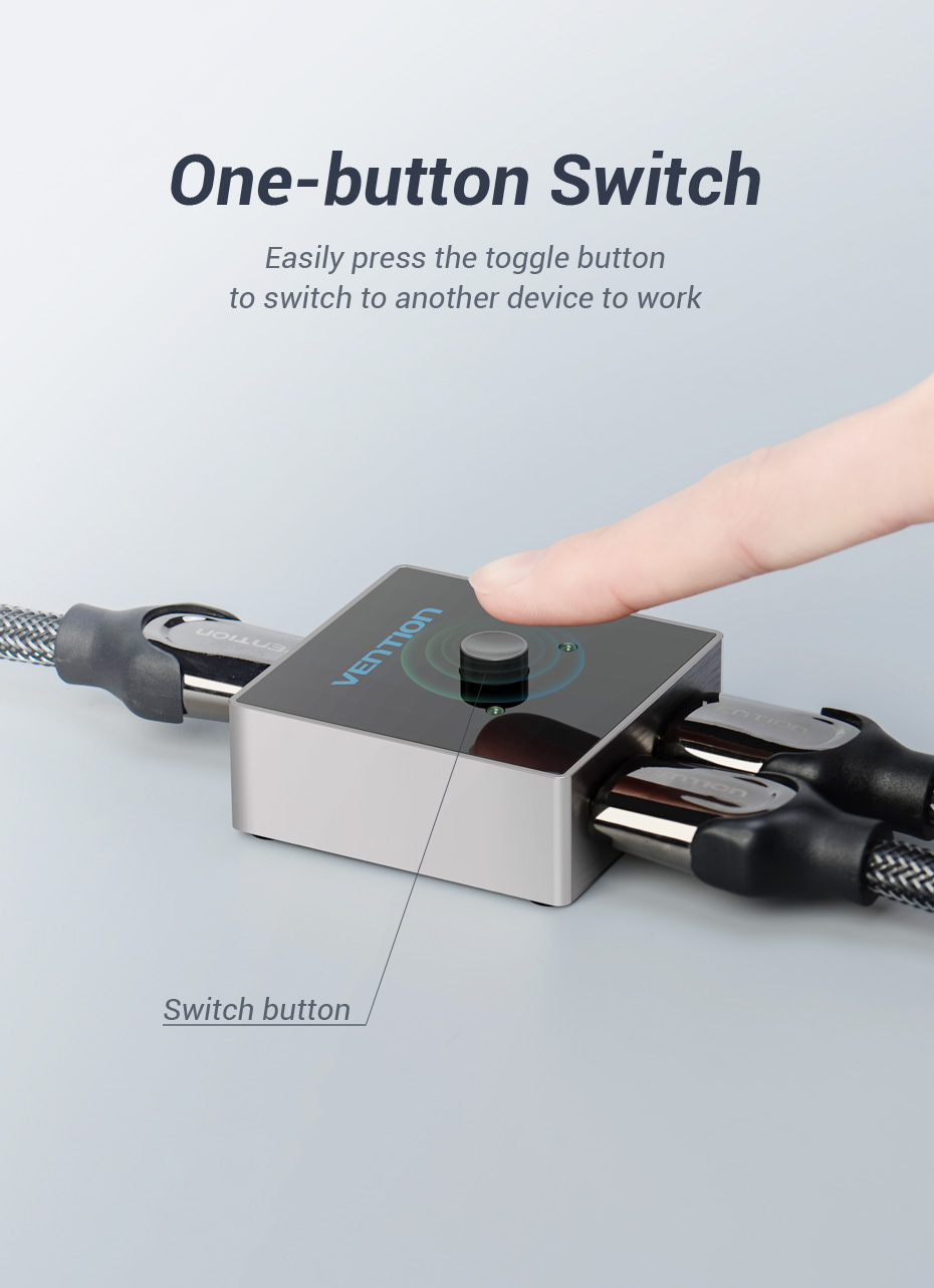 Vention 2 Port HDMI Bi-Direction Switcher