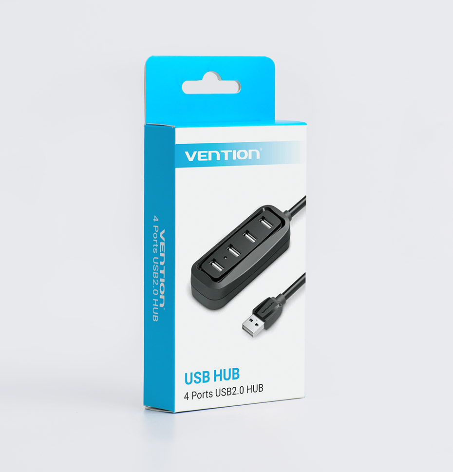 Vention 4 Ports USB2.0 HUB 1M