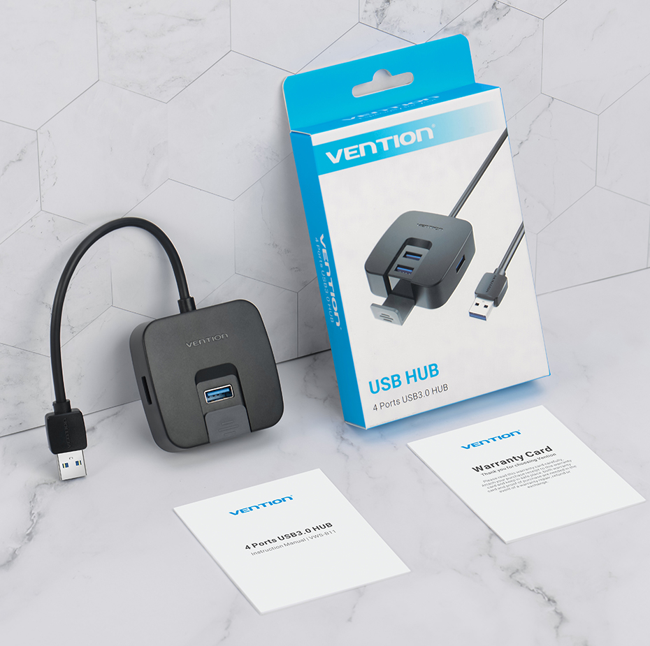 Vention 4 Ports USB3.0 HUB 0.5M