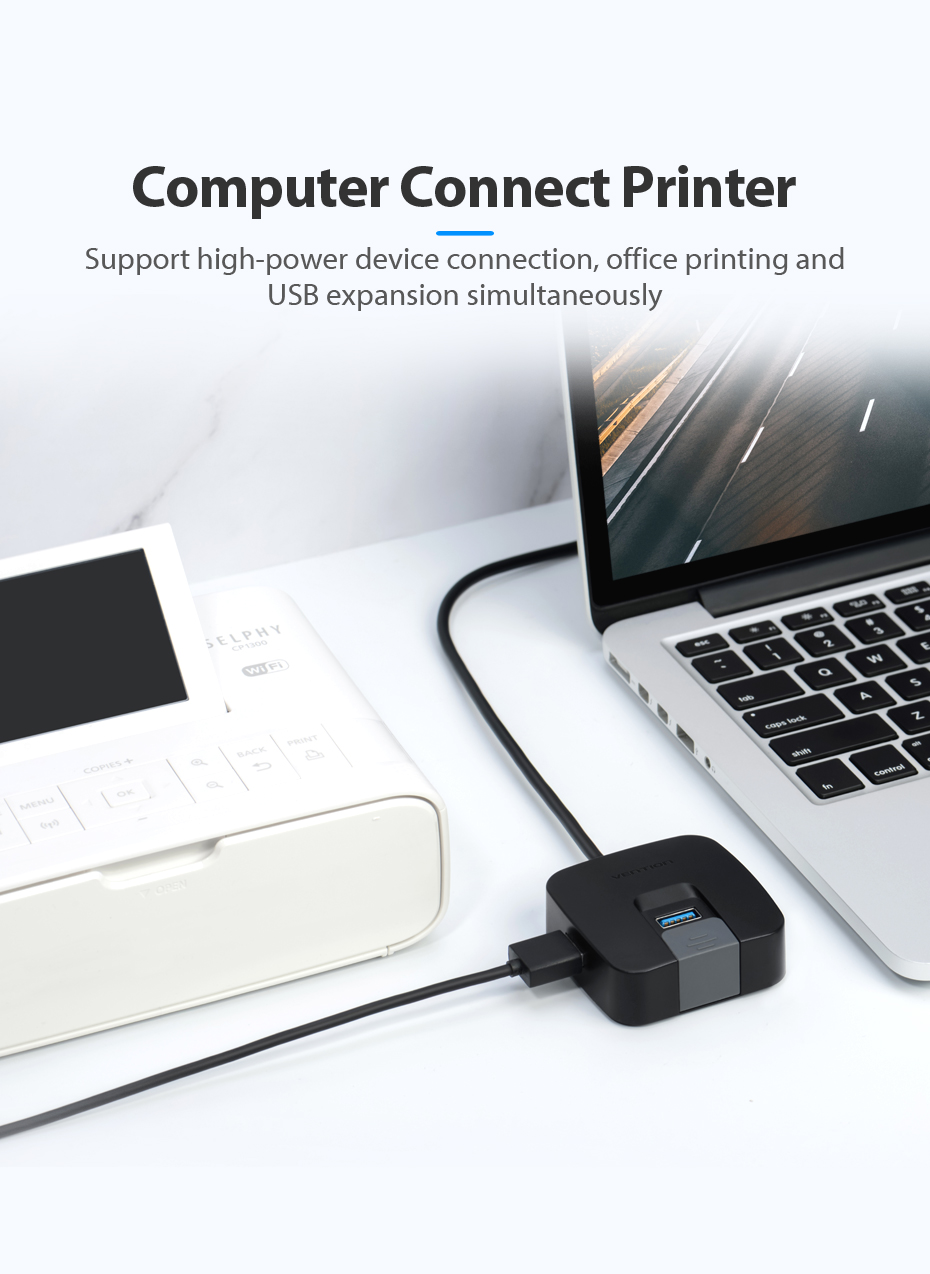 Vention 4 Ports USB3.0 HUB 0.5M