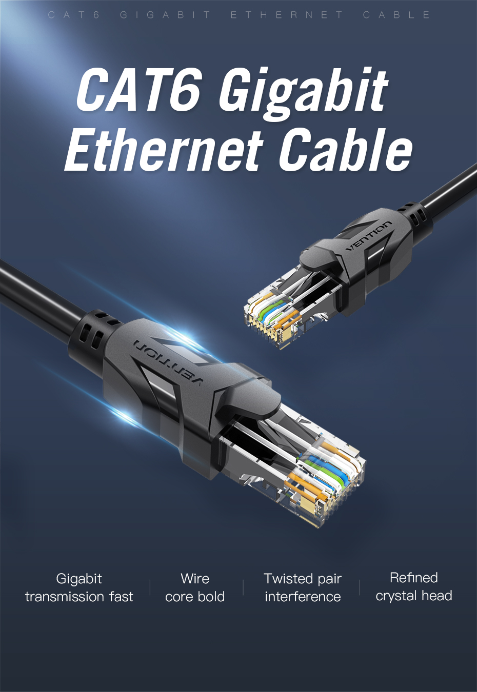 Vention CAT6 UTP Patch Cord Cable 5M