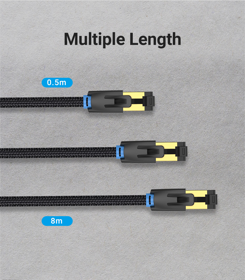 Vention Cotton Cat8 SFTP Patch Cable 5M
