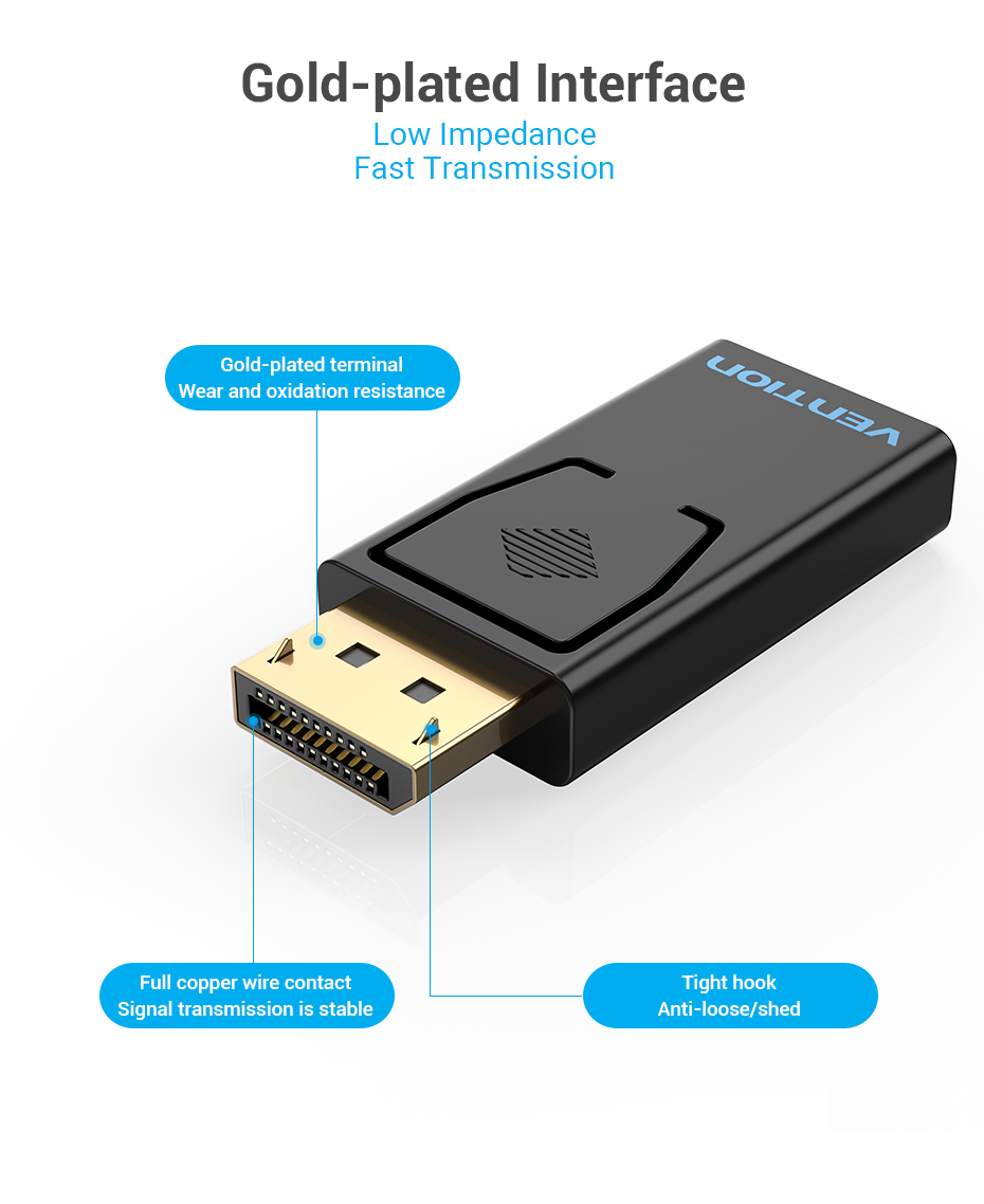 Vention DP to HDMI Adapter