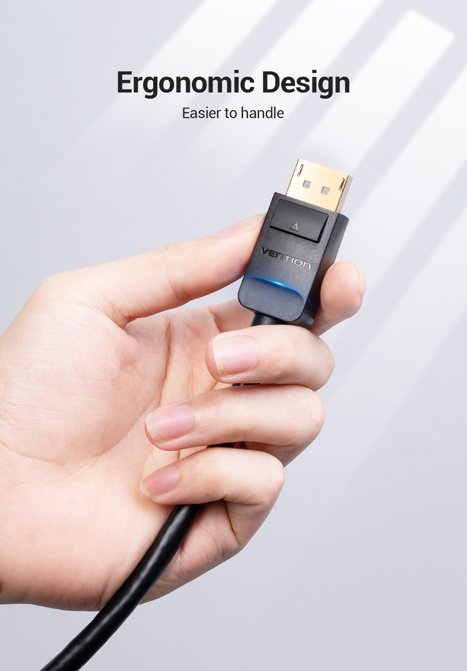 Vention DP to VGA Cable 2M Black