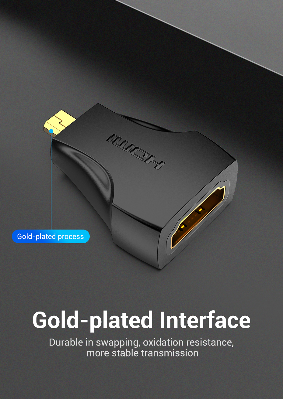 Vention Micro HDMI to HDMI Adapter