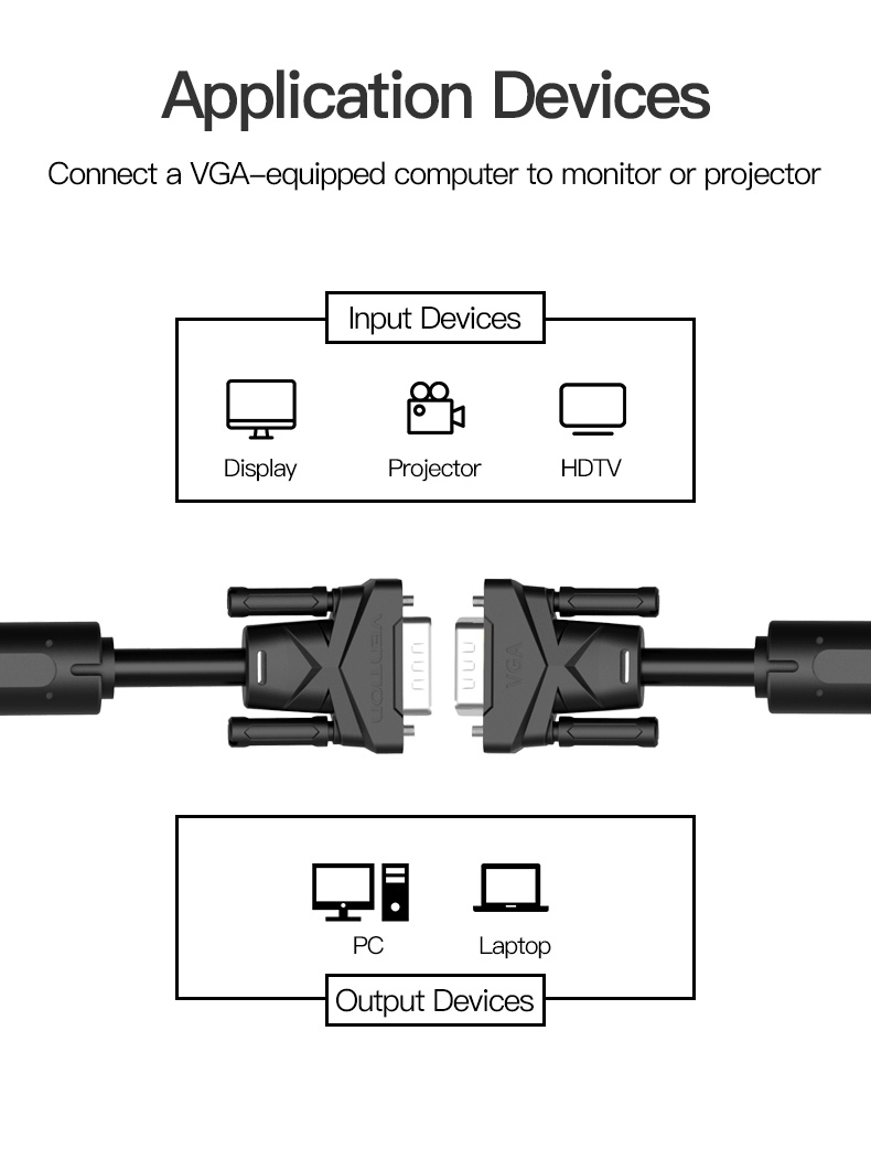Vention VGA Cable 20M
