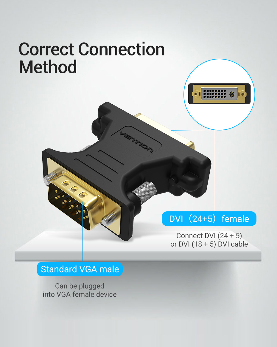 Vention VGA to DVI Converter