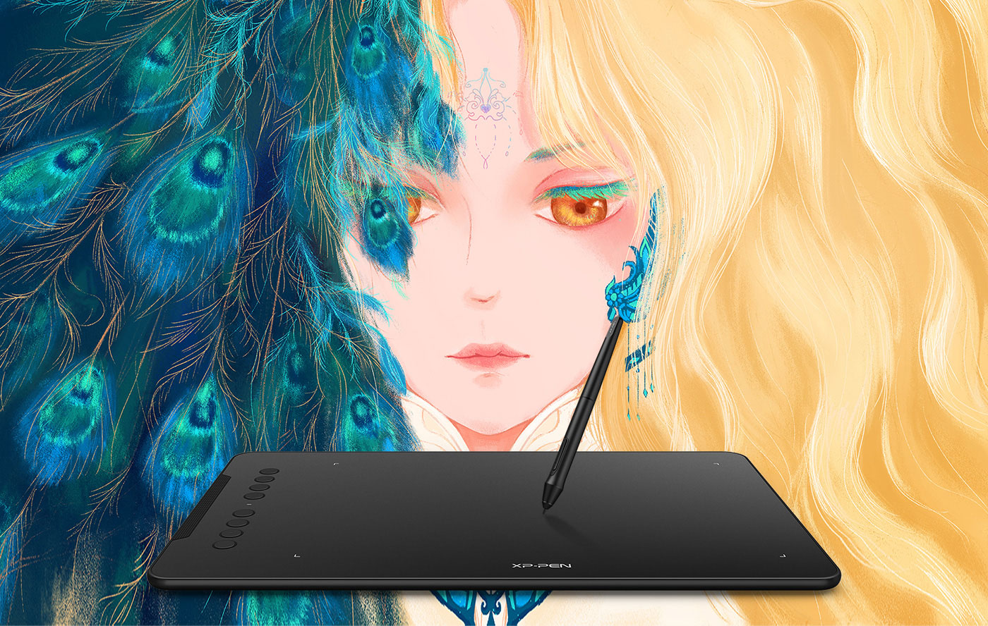 XP-PEN Deco 01 V2 Graphics Tablet Pen Digitizer