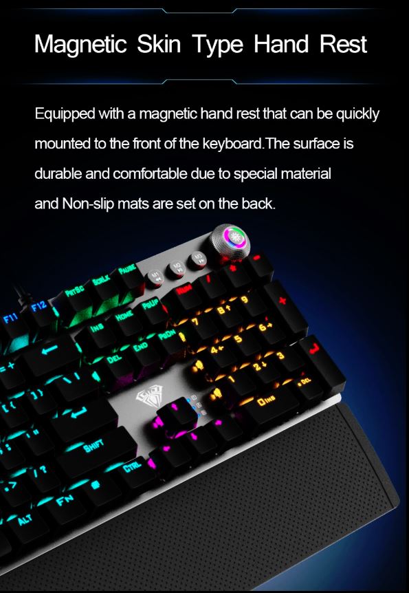 AULA F2058 Wired USB Gaming Keyboard
