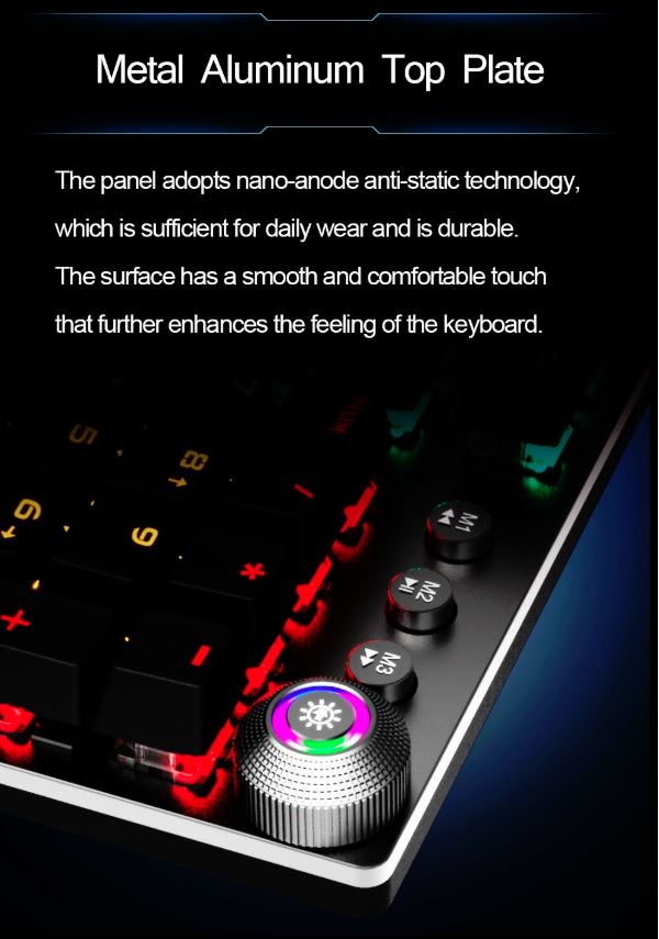 AULA F2058 Wired USB Gaming Keyboard