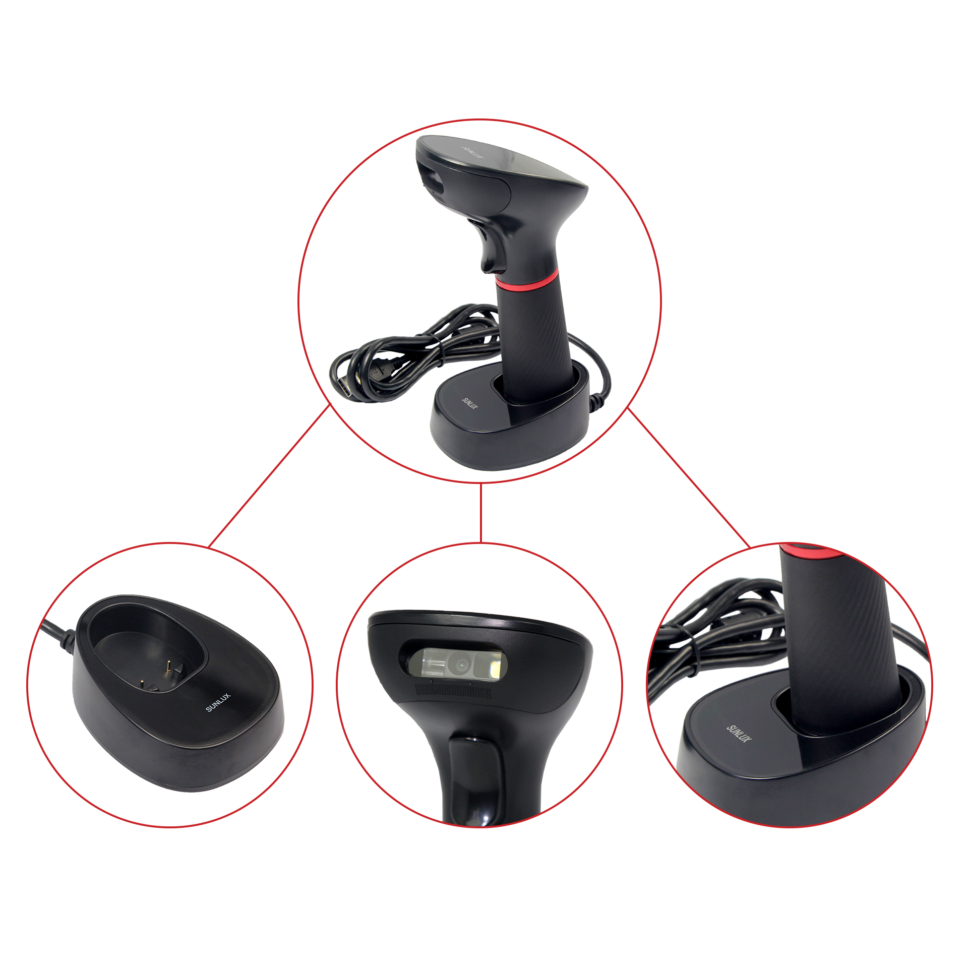 SUNLUX  XL-9610 2D Barcode Scanner