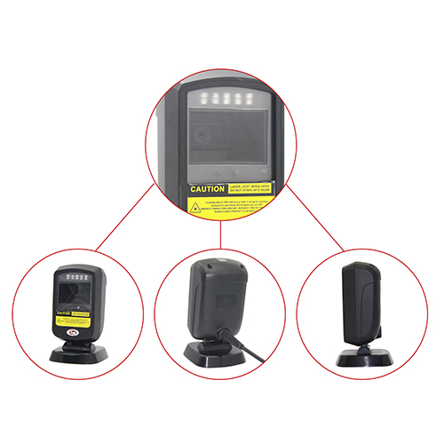 SUNLUX XL-2303 Wired Barcode  Scanner 2D With Stand