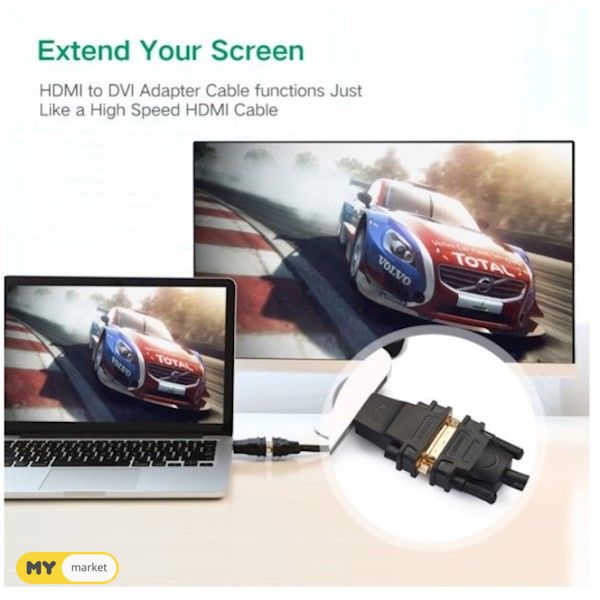 UGREEN 20123 High speed HDMI male to DVI female Adapter