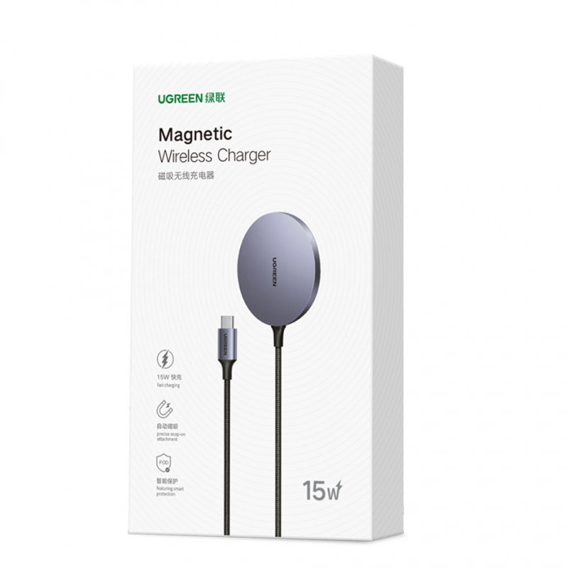 UGREEN CD245 Magnetic Wireless Charger 15W Max