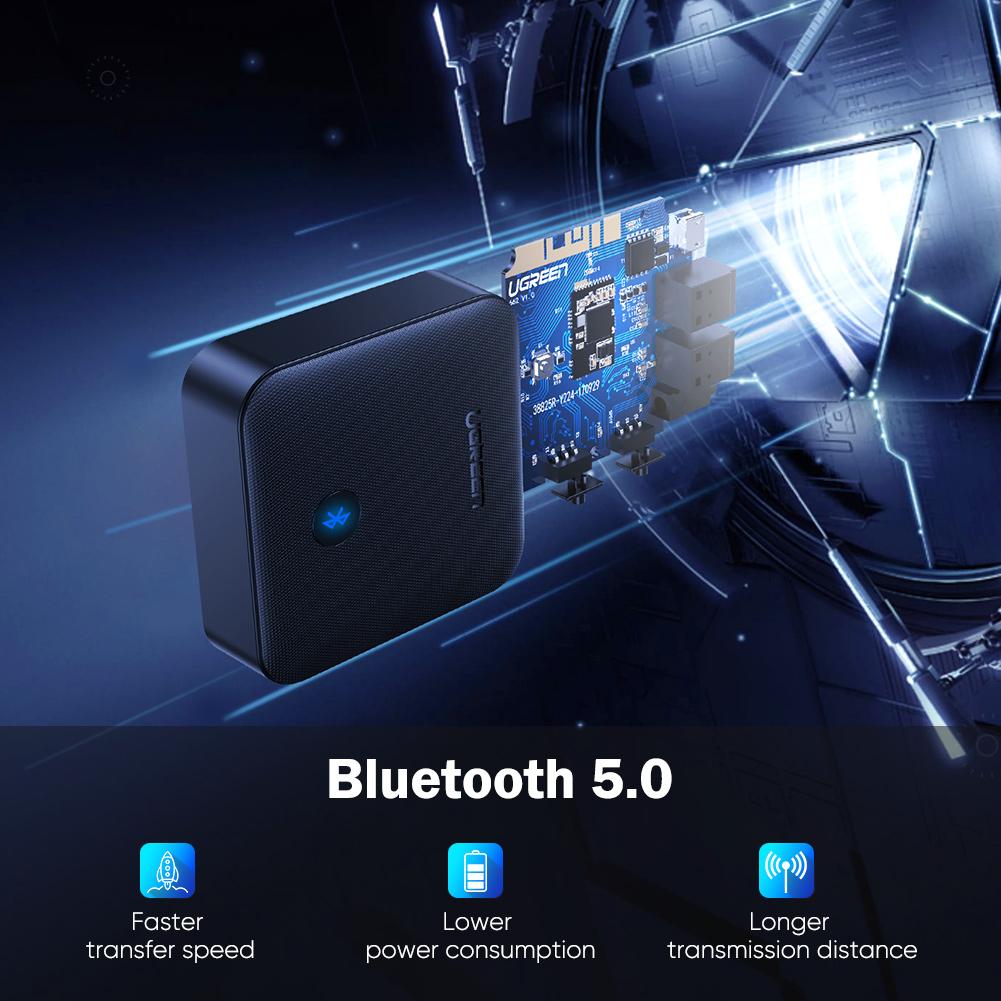 UGREEN CM144 2-in-1 aptX Bluetooth 5.0 Transmitter