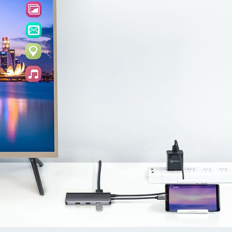 UGREEN CM179 USB-C 9-IN-1 Multifunctional Adapter