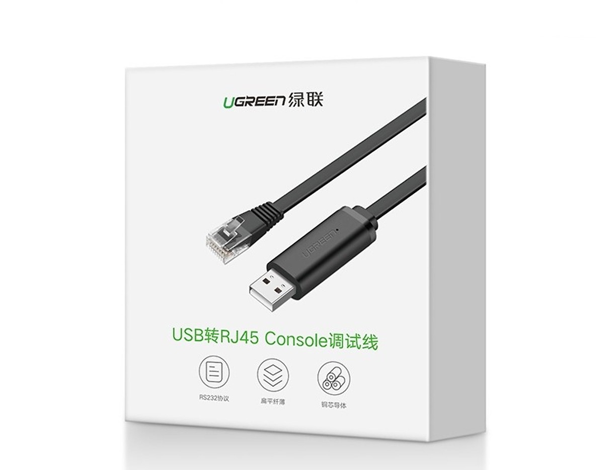 UGREEN CM204 USB RJ45 Console Cable