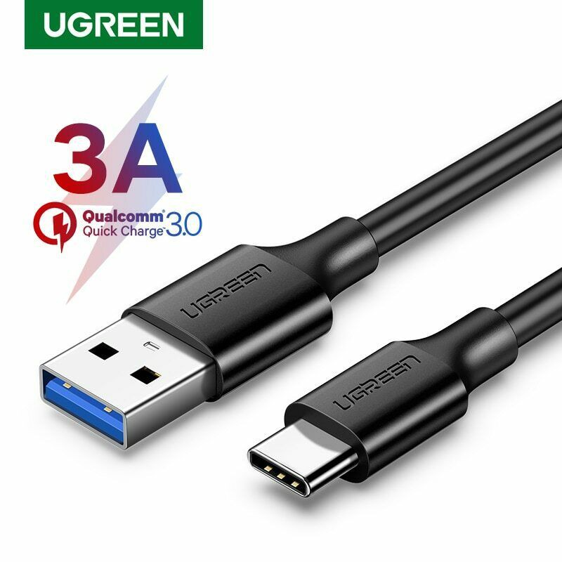 UGREEN US184 USB3.0A Male to Type-C male Cable Nickel Plating- 1M