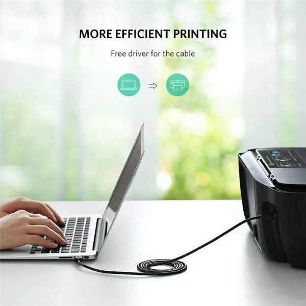 UGREEN US210 USB 3.0 AM to BM Printer Cable -1M