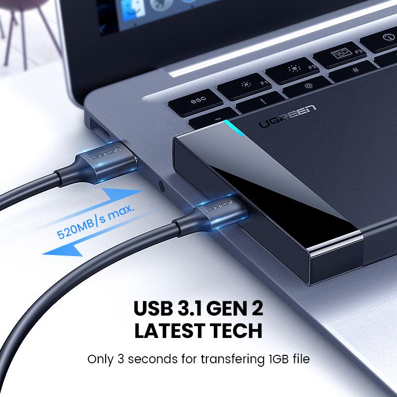 UGREEN US221 USB to SATA III 2.5 Inch Hard Drive Enclosure