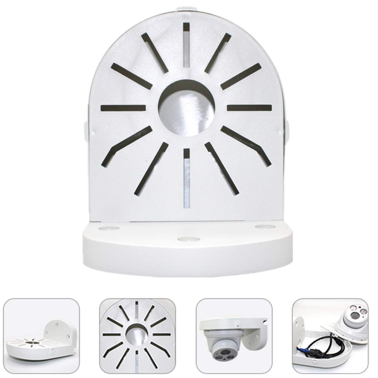 Universal Wall Ceiling Mount Bracket for Security CCTV  Dome Camera-Plastic