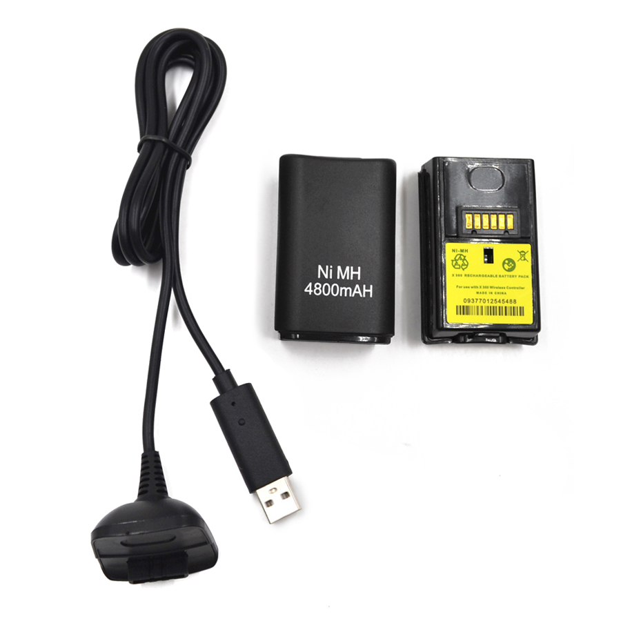 Xbox 360 play and Charge Kit- two battery
