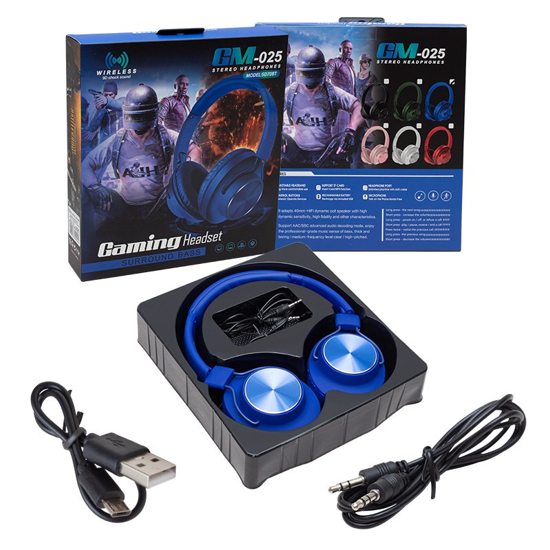 Bluetooth GM025 Headset with Microphone