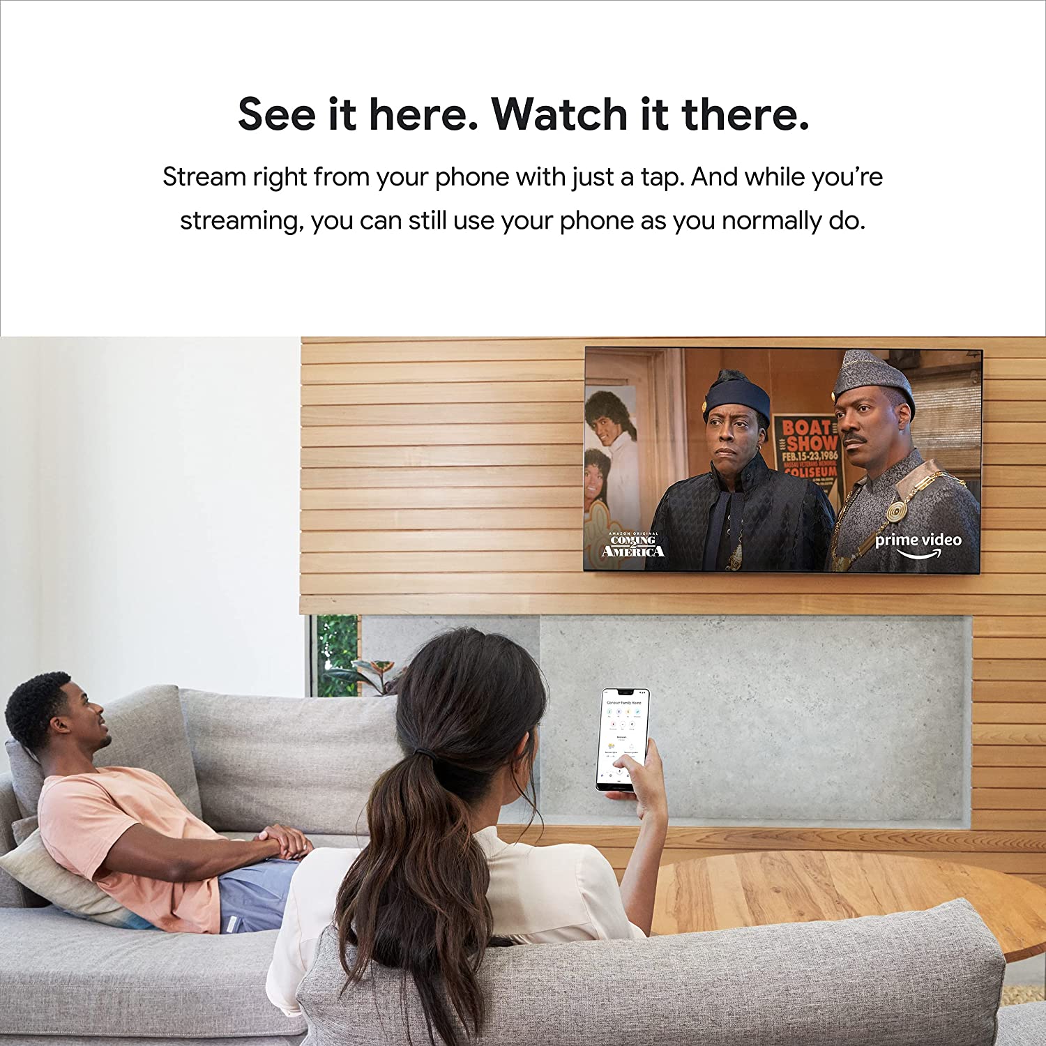 Google Chromecast V3 Streaming Device with HDMI Cable