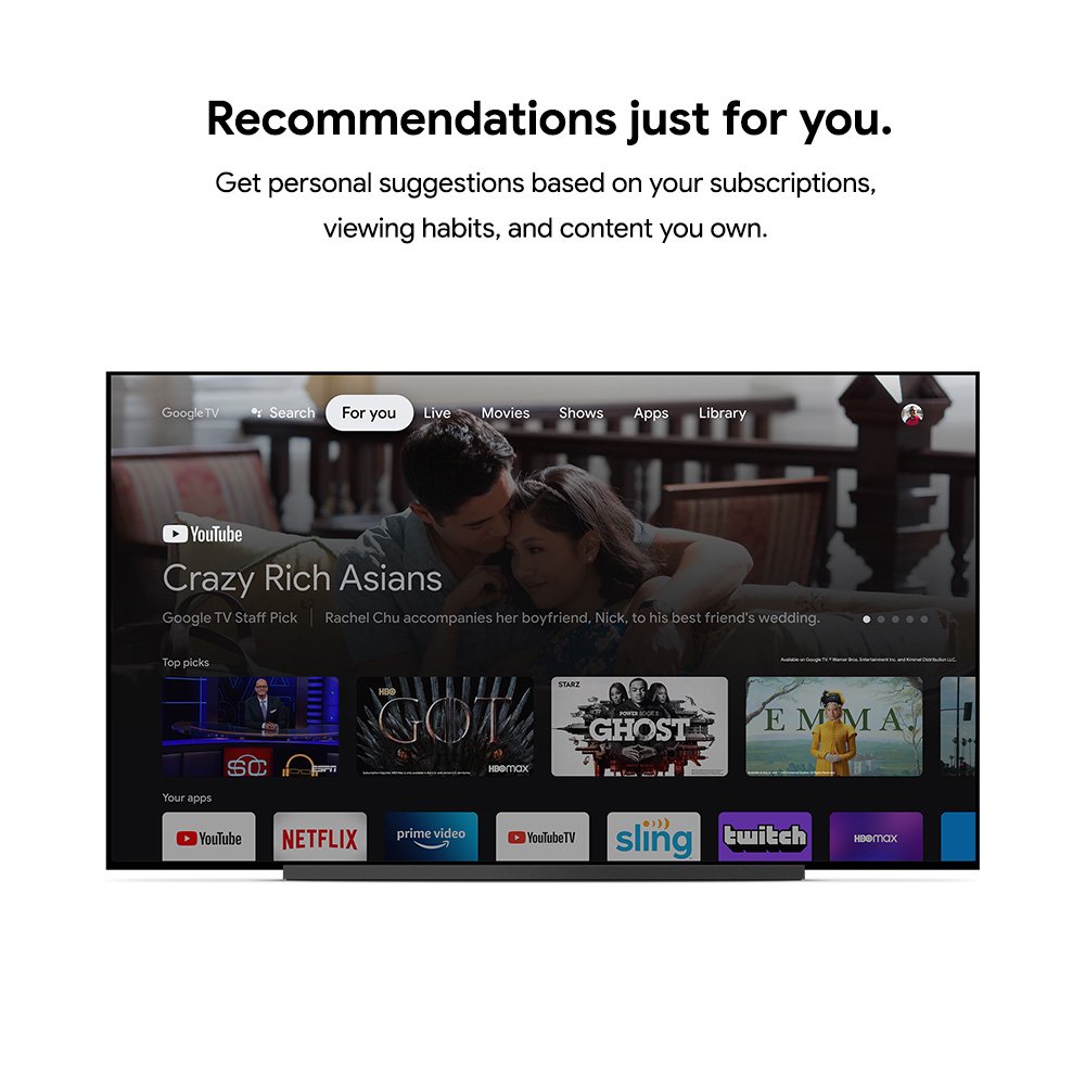 Google Chromecast with Google TV-4K