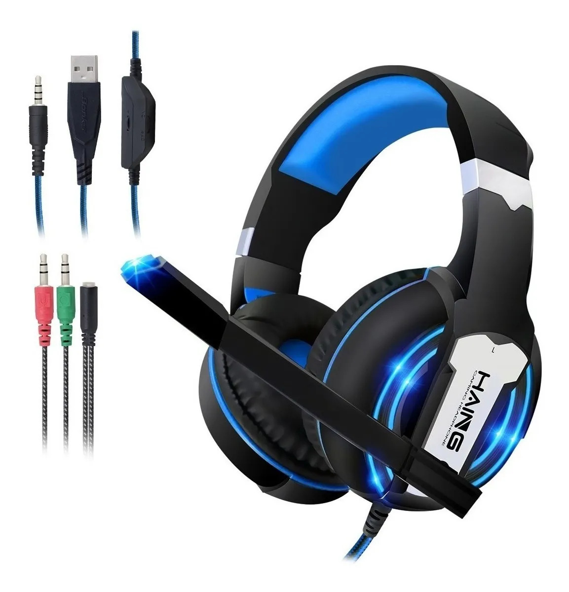 Haing Headset Gaming HG-2-Red