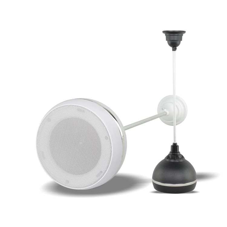 Hanging Ball DQ-201 Ceiling speaker -White