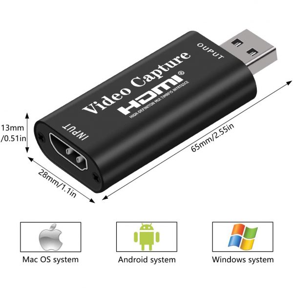 HDMI to USB 2.0 Video Capture