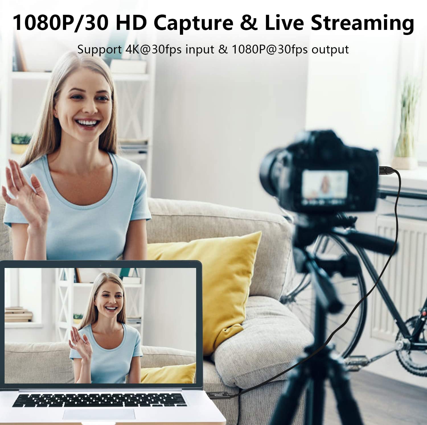 HDMI to USB 2.0 Video Capture