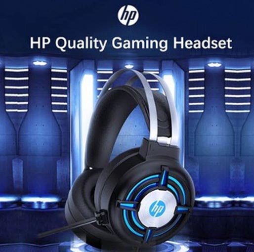 HP H120 USB 2 Pin Gaming Headset with Mic Control
