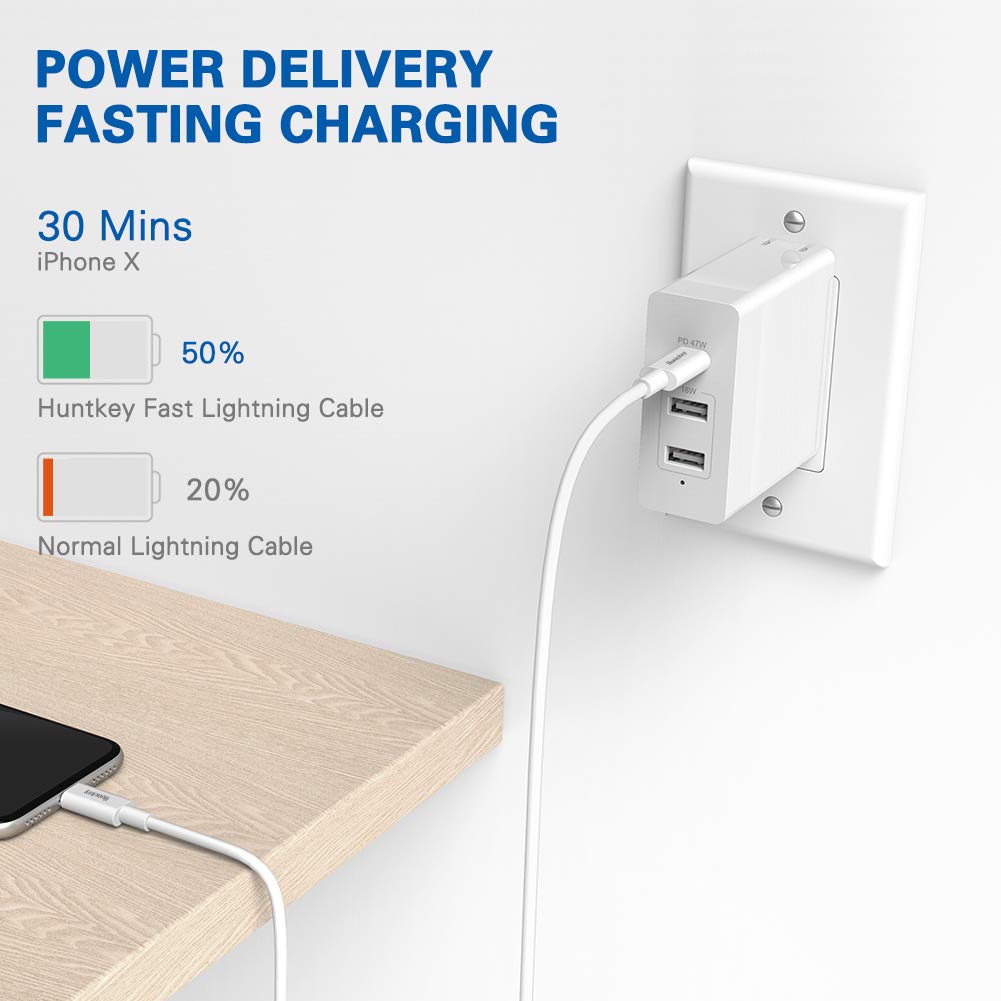 Huntkey HKCCL941000 USB-C to Lightning for Apple device 100m