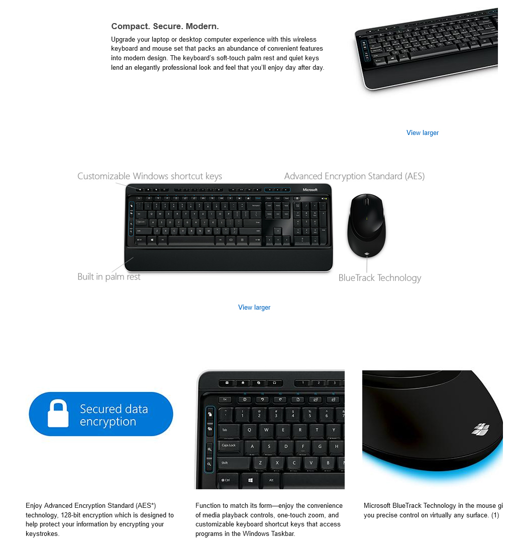 Microsoft KB-3050 Wireless Combo