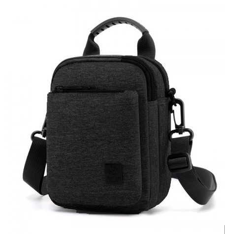 Portable Casual Crossbody Bag Waterproof - Gray