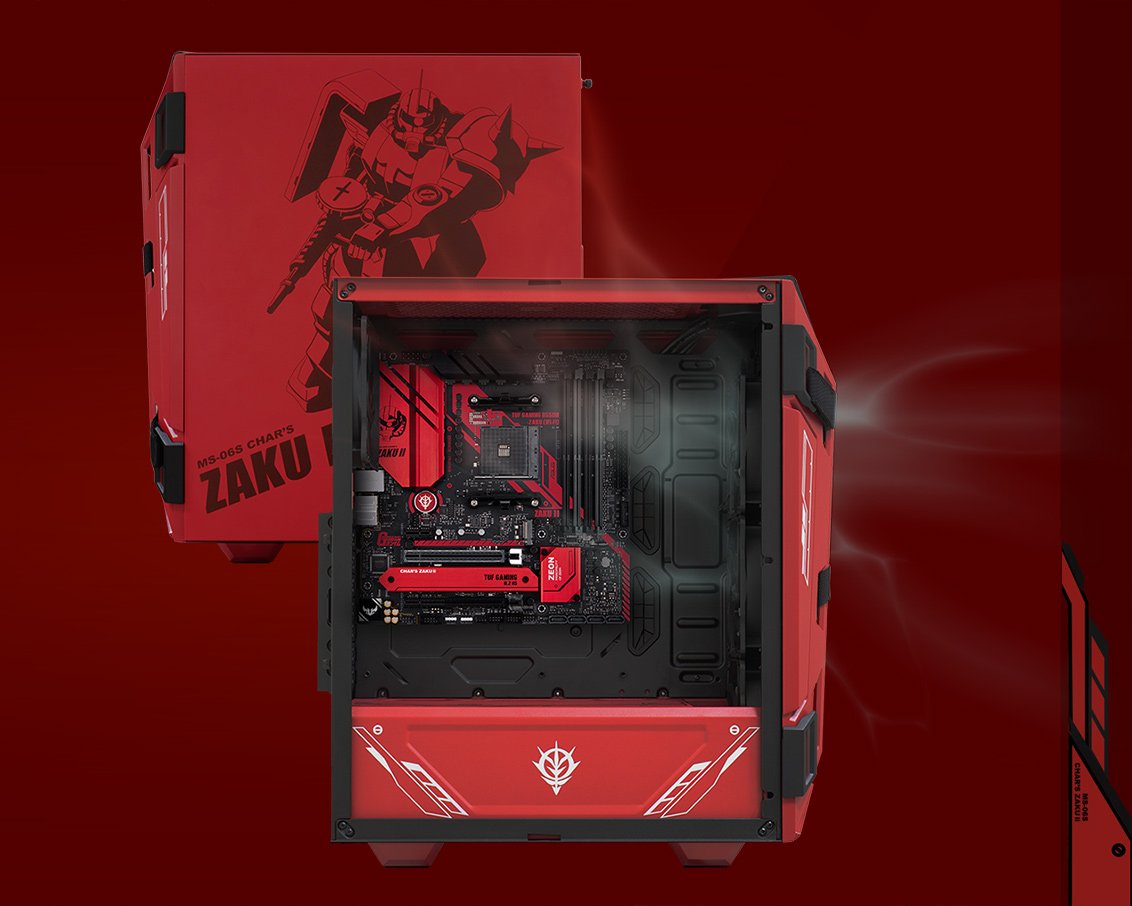 ASUS TUF Gaming GT301 ZAKU II EDITION AURA Addressable RGB Fans