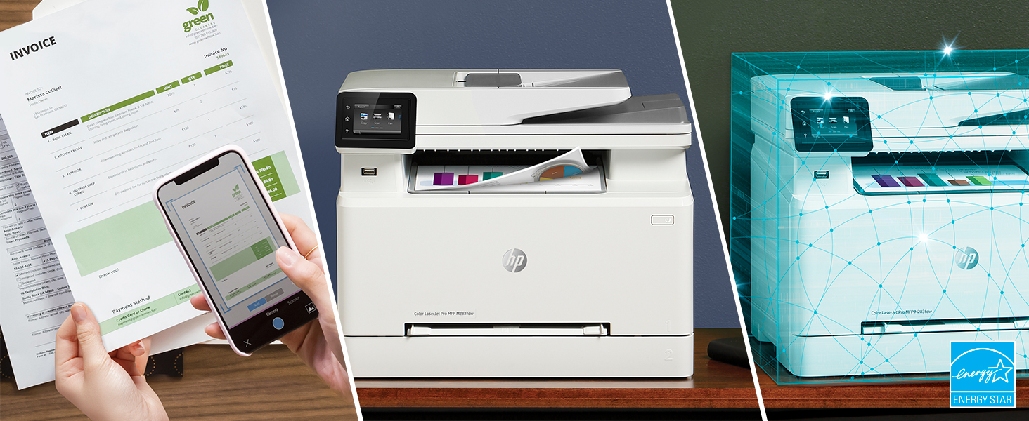 HP Color LaserJet Pro MFP M283FDW All in One