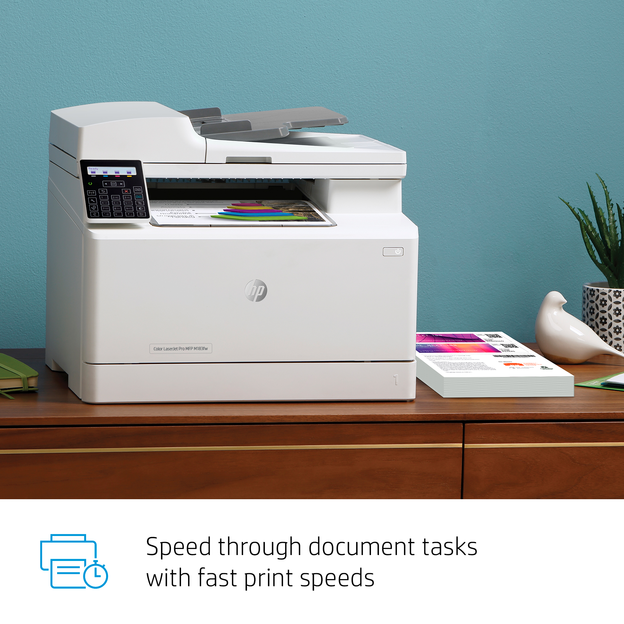 HP LaserJet Pro M183FW Color Multifunction Wireless Printer